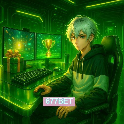 Imagem promocional do app oficial 677BET destacando a conveniência de jogar cassino online pelo celular ou navegador
