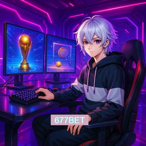 Imagem promocional do app oficial 677BET destacando a conveniência de jogar cassino online pelo celular ou navegador