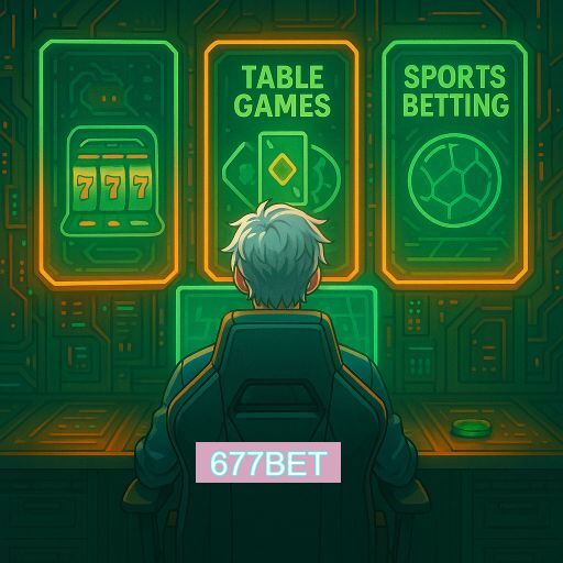 Imagem promocional do app oficial 677BET destacando a conveniência de jogar cassino online pelo celular ou navegador