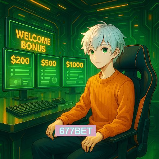 Imagem promocional do app oficial 677BET destacando a conveniência de jogar cassino online pelo celular ou navegador
