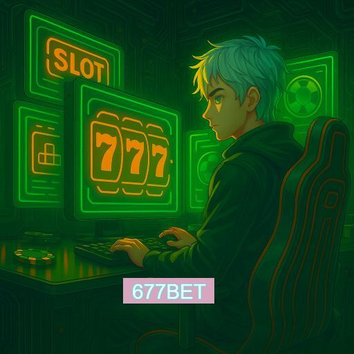 Imagem promocional do app oficial 677BET destacando a conveniência de jogar cassino online pelo celular ou navegador